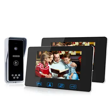 Wired Video Doorbell Phone 7-inch Color with IR Night Vision Intercom System, Waterproof Monitor Camera Video Doorbell
Wired Video Doorbell Phone 7-inch Color with IR Night Vision Intercom System, Waterproof Monitor Camera Video Doorbell