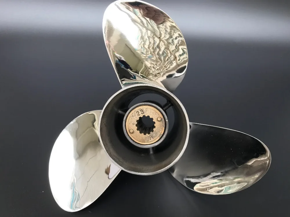 11 3/8x12 for 40HP-50HP JOHNSON propellers STAINLESS STEEL Propeller 13 tooth JOHNSON boat accessories marine propellers
11 3/8x12 for 40HP-50HP JOHNSON propellers STAINLESS STEEL Propeller 13 tooth JOHNSON boat accessories marine propellers