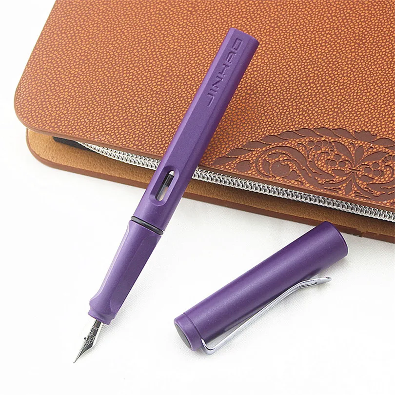 0.5mm Fine Stainless Steel Tip Head Fountain Pen Resin Body Student Stationery Office School Supplies 2.6mm Ink Sac Pen
0.5mm Fine Stainless Steel Tip Head Fountain Pen Resin Body Student Stationery Office School Supplies 2.6mm Ink Sac Pen
