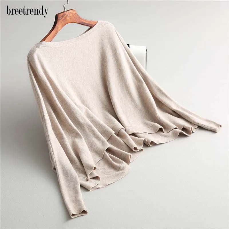 Women's Brief Fashion Batwing sleeve Irregular Length Short Design Pullovers Sweater Ladies Casual Autumn Winter Sweaters Tops
Women's Brief Fashion Batwing sleeve Irregular Length Short Design Pullovers Sweater Ladies Casual Autumn Winter Sweaters Tops