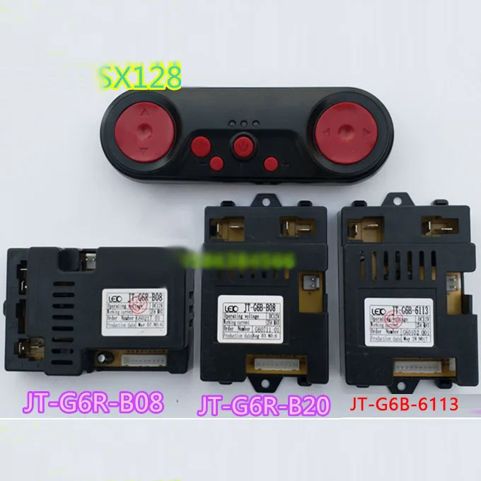 SX128 JT-G6R-B08 JT-G6-B20 JT-G6B-6B26 JT-G6B-6113 child Electric Ride On Car part 2.4G Bluetooth Remote Control Receiver toy
SX128 JT-G6R-B08 JT-G6-B20 JT-G6B-6B26 JT-G6B-6113 child Electric Ride On Car part 2.4G Bluetooth Remote Control Receiver toy