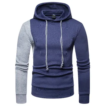 Mens Autumn Winter New Stitching Color Pullover Coat Hoodie Men Casual Hoodies Long Sleeve Hooded Hoody Style Male Tops 4colour
Mens Autumn Winter New Stitching Color Pullover Coat Hoodie Men Casual Hoodies Long Sleeve Hooded Hoody Style Male Tops 4colour