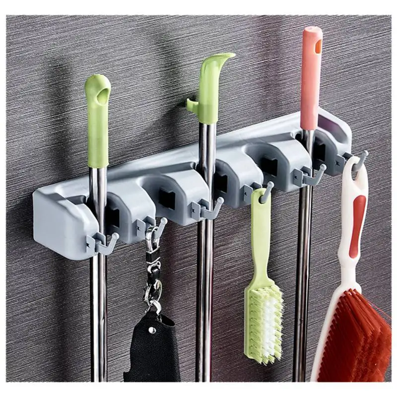 ABS Plastic Mop Broom Umbrella Key Storage Rack Home Garden Home Storage Holders Racks with Two Screws for Hanging
ABS Plastic Mop Broom Umbrella Key Storage Rack Home Garden Home Storage Holders Racks with Two Screws for Hanging
