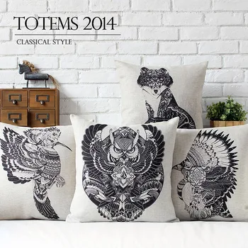NEW Totem animal world, cartoon pillow Linen pillow cotton cushion sofa cushions office nap cushion 45cm*45cm
NEW Totem animal world, cartoon pillow Linen pillow cotton cushion sofa cushions office nap cushion 45cm*45cm