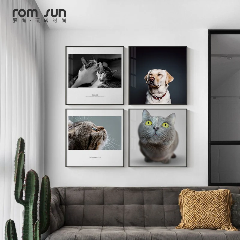 Nordic cute pet Canvas Decor Unique kitten puppy Poster Print Modern Wall Art Pictures For Living Room Bedroom Studio Aisle Cafe
Nordic cute pet Canvas Decor Unique kitten puppy Poster Print Modern Wall Art Pictures For Living Room Bedroom Studio Aisle Cafe