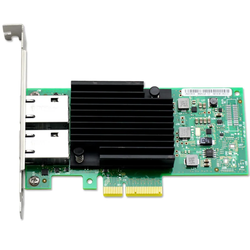 UNICACA AN8550-T2 X550-T2 RJ45*2 PCIe 3.1 X8 10G Network adapter Chipset Intel X550
UNICACA AN8550-T2 X550-T2 RJ45*2 PCIe 3.1 X8 10G Network adapter Chipset Intel X550