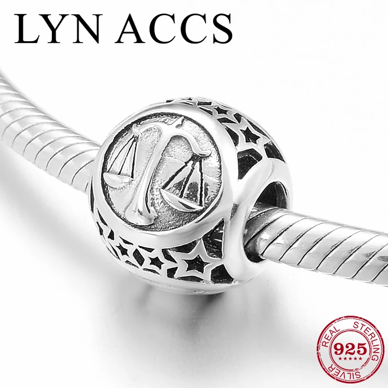 Hot Authentic 925 Sterling Silver 12 Constellations Libra Hollow stars Beads Fit Original Pandora Bracelets DIY Jewelry Making 
Hot Authentic 925 Sterling Silver 12 Constellations Libra Hollow stars Beads Fit Original Pandora Bracelets DIY Jewelry Making