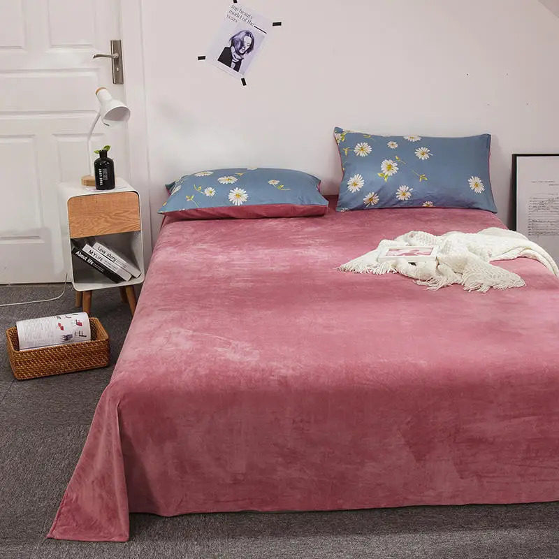 Winter warm Flannel Fleece Bed sheet Soft Solid colour Bedspread flat sheet sabanas fitted sheet queen bed sheet set
Winter warm Flannel Fleece Bed sheet Soft Solid colour Bedspread flat sheet sabanas fitted sheet queen bed sheet set