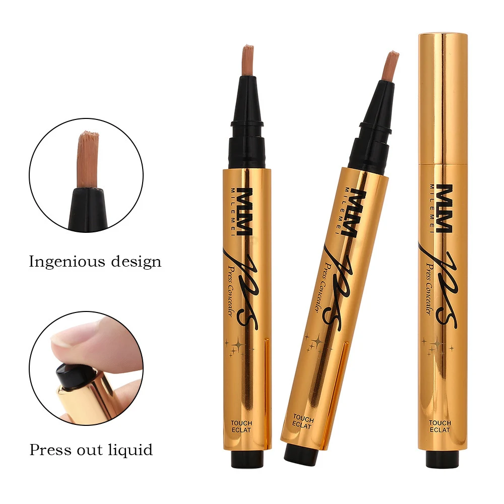 MILEMEI Fine Concealer Pen Waterproof and Anti-Sweat Repair Stick Bright White Nude Makeup Concealer Color Corrector TSLM1
MILEMEI Fine Concealer Pen Waterproof and Anti-Sweat Repair Stick Bright White Nude Makeup Concealer Color Corrector TSLM1