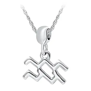 Aquarius Zodiac Sign Constellation Pendant Necklace Elegant Rhodium-plated Horoscope Astrology Disc Necklace For Women Gift
Aquarius Zodiac Sign Constellation Pendant Necklace Elegant Rhodium-plated Horoscope Astrology Disc Necklace For Women Gift