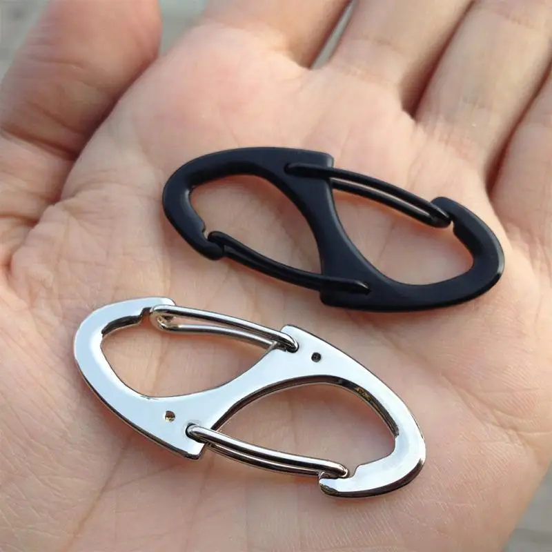 10pcs/lot Outdoors Camping Survival 8 Shape Zinc Alloy Climbing S-biner Carabiner Buckle Clip Hook Hiking EDC Tool
10pcs/lot Outdoors Camping Survival 8 Shape Zinc Alloy Climbing S-biner Carabiner Buckle Clip Hook Hiking EDC Tool
