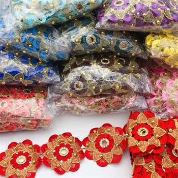 10yards many color Floer beaded eyelet Metallic Embroidered Motif Lace Nigeria Venice Trim Crochet Cord Wide7cm
10yards many color Floer beaded eyelet Metallic Embroidered Motif Lace Nigeria Venice Trim Crochet Cord Wide7cm