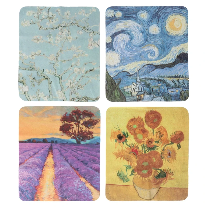 Fashion New 1 Pc Retro Oil Painting Glasses Cloth Microfiber Clean Lens Dust Wiper Camera Screen Cleaner for Men Women
Fashion New 1 Pc Retro Oil Painting Glasses Cloth Microfiber Clean Lens Dust Wiper Camera Screen Cleaner for Men Women