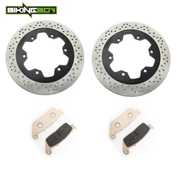 BIKINGBOY For Triumph Thunderbird Sport 885 98 99 00 01 02 03 Tiger 955i 2001 2002 2003 2004 Front Brake Disks Discs Rotors Pads
BIKINGBOY For Triumph Thunderbird Sport 885 98 99 00 01 02 03 Tiger 955i 2001 2002 2003 2004 Front Brake Disks Discs Rotors Pads