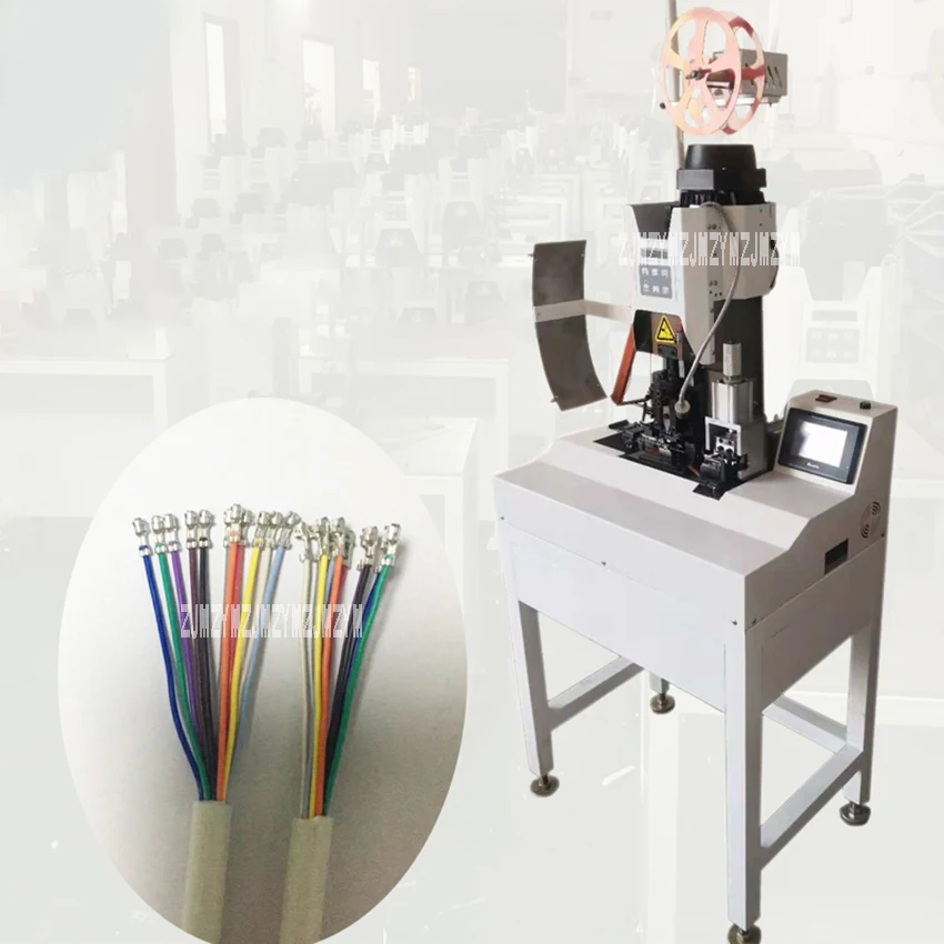KAR-218 Automatic Terminal Crimping Machine 110V/220V Automatic Wire Crimping Machine Multi-Core Wire Stripping Peeling Machine
KAR-218 Automatic Terminal Crimping Machine 110V/220V Automatic Wire Crimping Machine Multi-Core Wire Stripping Peeling Machine