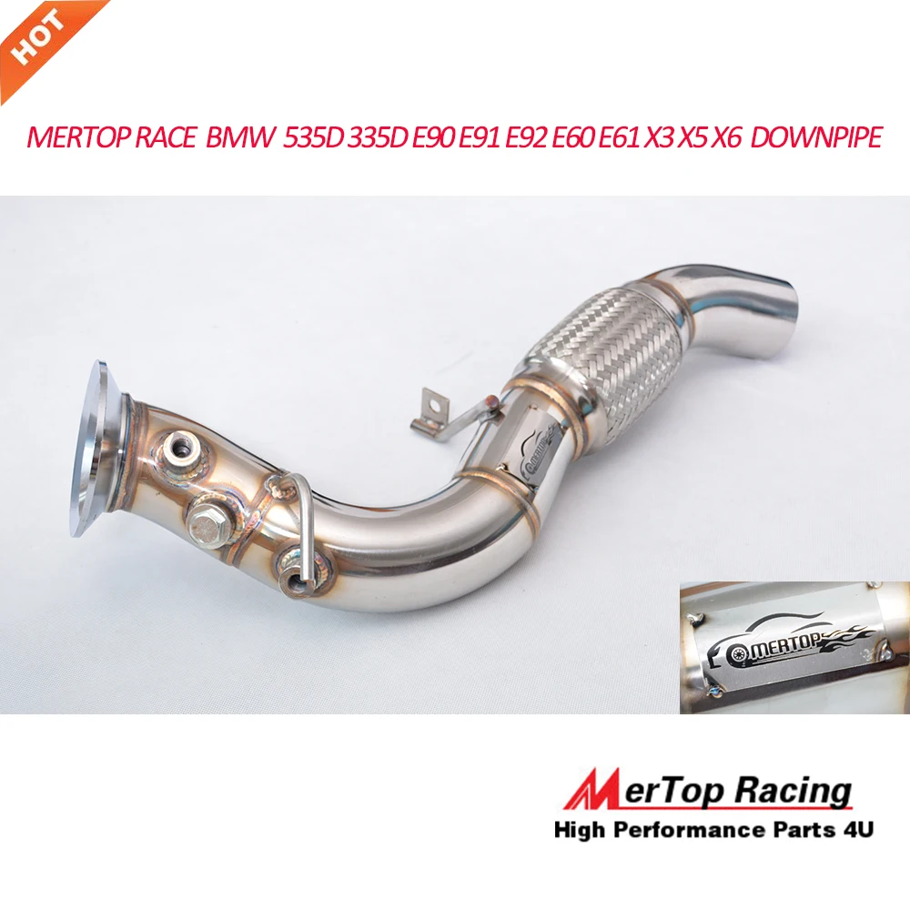 MTP 2.75'' (70mm) Replacement Downpipe DPF for 535D 335D E90 E91 E92 E60 E61 X3 X5 X6 Version A
MTP 2.75'' (70mm) Replacement Downpipe DPF for 535D 335D E90 E91 E92 E60 E61 X3 X5 X6 Version A