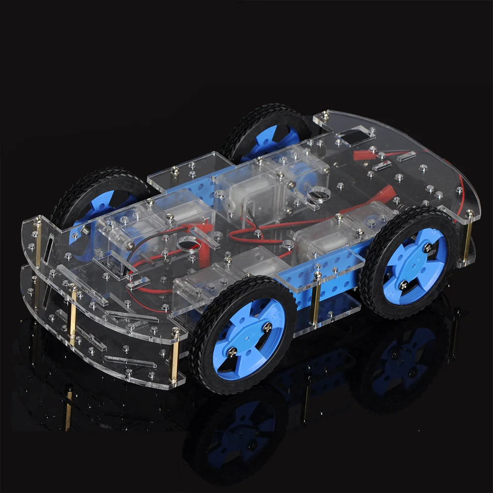 Smart Model Car Part Chassis Kits Acrylic DIY Toy Wide narrow Assembly Invention Educational Clear Parts 4 Wheel
Smart Model Car Part Chassis Kits Acrylic DIY Toy Wide narrow Assembly Invention Educational Clear Parts 4 Wheel