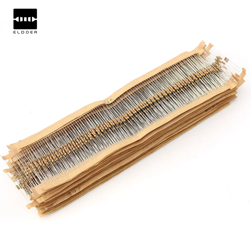 New Electric Unit 2500 Pcs 1/4w 1% Metal Film Resistor Kit 50 Values Assortment/Pack/Mix/Selection
New Electric Unit 2500 Pcs 1/4w 1% Metal Film Resistor Kit 50 Values Assortment/Pack/Mix/Selection