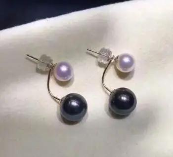 free shipping>>>>noble jewelry pair of AAA++ 7-11mm round south sea pearl multicolor white black earrings 14k
free shipping>>>>noble jewelry pair of AAA++ 7-11mm round south sea pearl multicolor white black earrings 14k