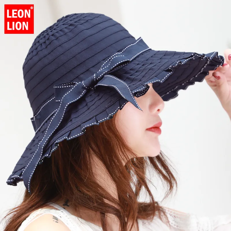 2019 Women Visors Hat Sun Hat New Ladies Bow Big Basin Hat Spring Summer Tide Outdoor Sun Protection Sun Hat Cloth Cap Folding
2019 Women Visors Hat Sun Hat New Ladies Bow Big Basin Hat Spring Summer Tide Outdoor Sun Protection Sun Hat Cloth Cap Folding