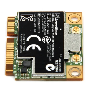 Dual Band Bcm94352Hmb Bcm94352 802.11/Ac 867Mbps Wifi Bluetooth 4.0 Mini Pci-E Wireless Card Aw-Ce123H Wi-Fi
Dual Band Bcm94352Hmb Bcm94352 802.11/Ac 867Mbps Wifi Bluetooth 4.0 Mini Pci-E Wireless Card Aw-Ce123H Wi-Fi