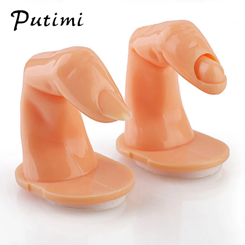 Putimi 1X Fake Nail Art Training Practice Display False Nail Tips Finger Artificial Hand Acrylic UV Gel Manicure Tool Fingernail
Putimi 1X Fake Nail Art Training Practice Display False Nail Tips Finger Artificial Hand Acrylic UV Gel Manicure Tool Fingernail