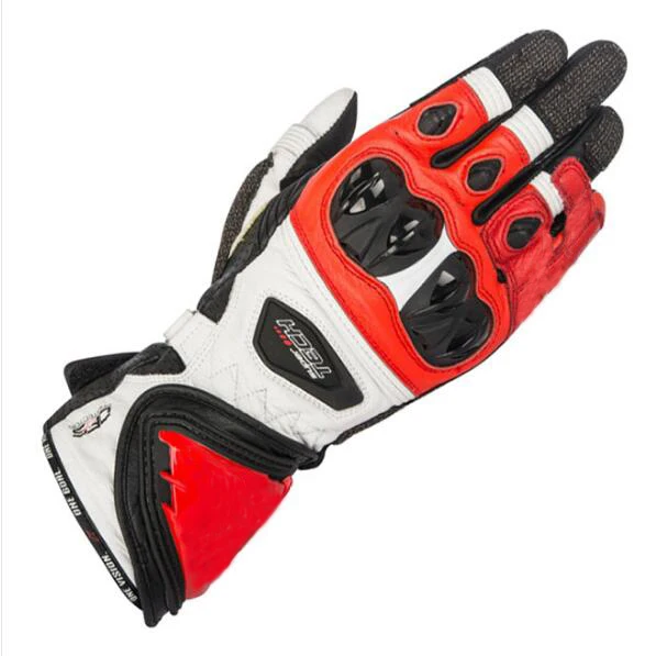 Alpin Supertech Genuine Leather Gloves Motorcycle Racer Protective Gloves Street Motorbike Gloves Red/white
Alpin Supertech Genuine Leather Gloves Motorcycle Racer Protective Gloves Street Motorbike Gloves Red/white