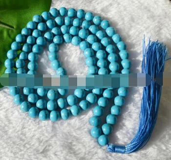 Miss charm Jew970 Tibet Buddhist 108 Turquoise Prayer Beads Mala Necklace, meditation, Hinduism
Miss charm Jew970 Tibet Buddhist 108 Turquoise Prayer Beads Mala Necklace, meditation, Hinduism