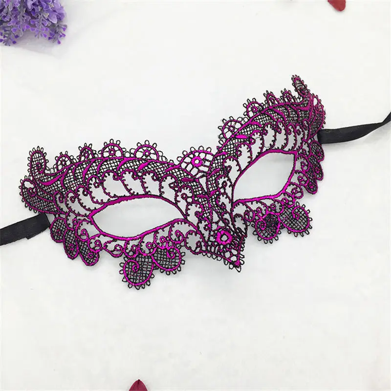 Fixed Shape Ladies Sexy Lace Masquerade Mask for Carnival Halloween Prom Half Face Ball Party Masks Purple Hot Stamping #35
Fixed Shape Ladies Sexy Lace Masquerade Mask for Carnival Halloween Prom Half Face Ball Party Masks Purple Hot Stamping #35