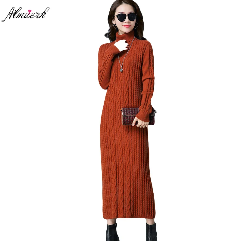 2018 spring autumn new women knit dress Turtleneck Elastic solid ankle long winter wool knit dress Leisure women sweater yz468
2018 spring autumn new women knit dress Turtleneck Elastic solid ankle long winter wool knit dress Leisure women sweater yz468