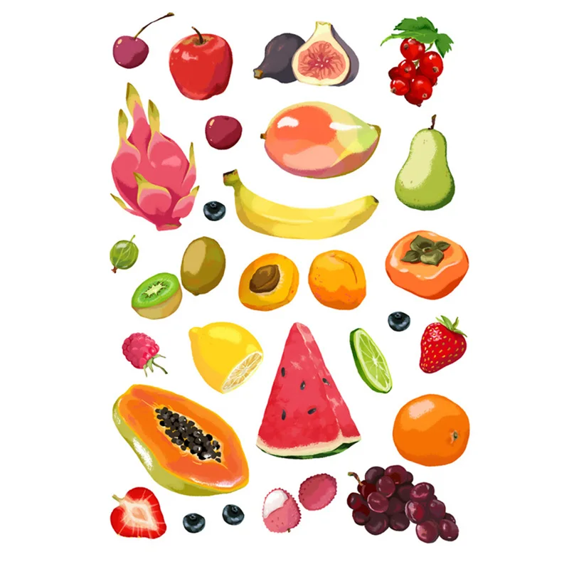 2 pcs/lot Fruits and Vegetables DIY Waterproof Paper Sticker Post It Stationery Scrapbook Diary Stickers Album Decoration
2 pcs/lot Fruits and Vegetables DIY Waterproof Paper Sticker Post It Stationery Scrapbook Diary Stickers Album Decoration