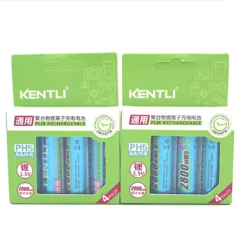 Free shipping 8pcs/lot KENTLI 1.5V 3000mWh AA rechargeable Lithium polymer battery
Free shipping 8pcs/lot KENTLI 1.5V 3000mWh AA rechargeable Lithium polymer battery