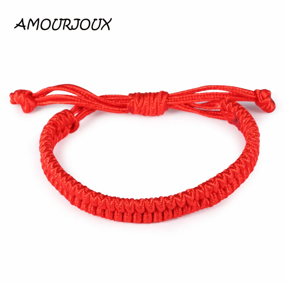 AMOURJOUX 1 Pcs Fashion A Bracelet Red Thread Red String Dual Layer Adjustable Chain Bracelets For Women Jewelry
AMOURJOUX 1 Pcs Fashion A Bracelet Red Thread Red String Dual Layer Adjustable Chain Bracelets For Women Jewelry