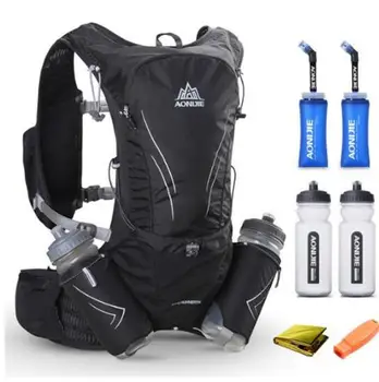 AONIJIE Men Women Outdoor Running Marathon Lightweight Hydration Backpack With 2Pcs 600ml Bottles Hiking Cycling 15L Vest Pack
AONIJIE Men Women Outdoor Running Marathon Lightweight Hydration Backpack With 2Pcs 600ml Bottles Hiking Cycling 15L Vest Pack