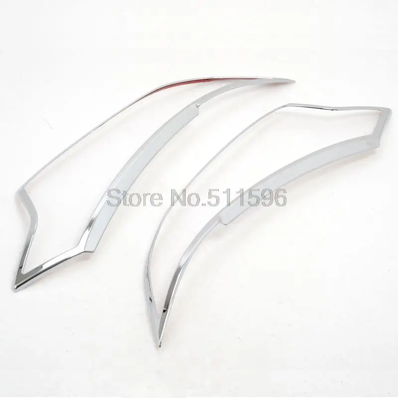 Fit For Mitsubishi Outlander 2016 2017 Chrome Front Head Light Lamp Cover Trim Headlight Cover Trim Accessories Decoration 2PCS
Fit For Mitsubishi Outlander 2016 2017 Chrome Front Head Light Lamp Cover Trim Headlight Cover Trim Accessories Decoration 2PCS