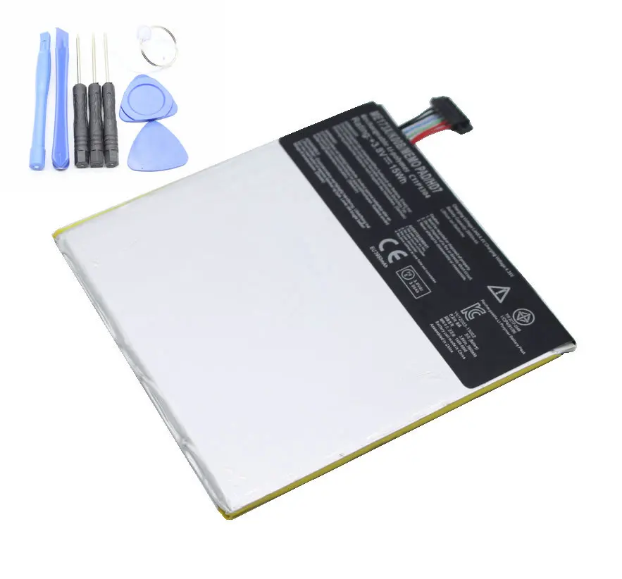 1x 3950mAh Replacement Tablets Battery For Asus MEMO PAD HD 7 ME173X HD7 ME173 K00B C11P1304 Battery Batteries Bateria + Tool
1x 3950mAh Replacement Tablets Battery For Asus MEMO PAD HD 7 ME173X HD7 ME173 K00B C11P1304 Battery Batteries Bateria + Tool