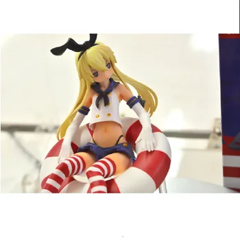 6'' Japan Anime Kantai Collection TAITO Shimakaze Swimsuit Action Figure Ver PVC 15cm Collection Decoration Model Sexy Doll
6'' Japan Anime Kantai Collection TAITO Shimakaze Swimsuit Action Figure Ver PVC 15cm Collection Decoration Model Sexy Doll