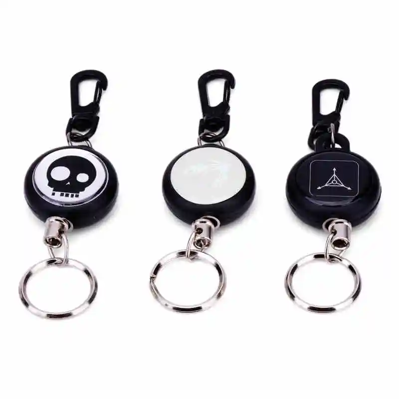 Tad Steel Rope Burglar Tool Belt Money Retractable Key Recoil Ring Pull Chain Clip Keychain Key Chain Chaveiros Key Protection
Tad Steel Rope Burglar Tool Belt Money Retractable Key Recoil Ring Pull Chain Clip Keychain Key Chain Chaveiros Key Protection