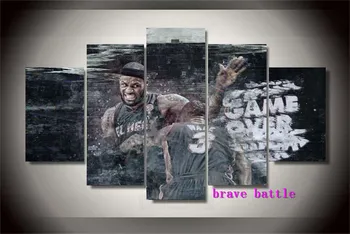 LeBron James-1 Canvas Painting Living Room Home Decor Modern Mural Art Oil Painting 
LeBron James-1 Canvas Painting Living Room Home Decor Modern Mural Art Oil Painting