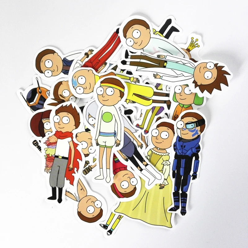 NEW 30Pcs/lot Morty Smith Sticker [ Pack of 3 ]