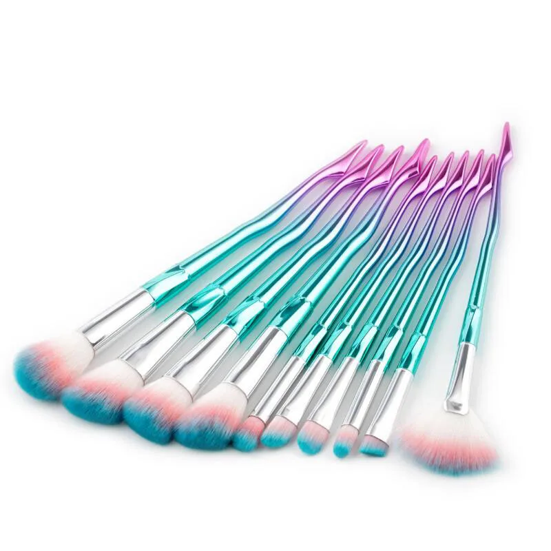 10Pcs Leg Shape Makeup Brushes Set Foundation Power Eyeshadow Blending Fan Brush Beauty Make Up Tool Kit
10Pcs Leg Shape Makeup Brushes Set Foundation Power Eyeshadow Blending Fan Brush Beauty Make Up Tool Kit