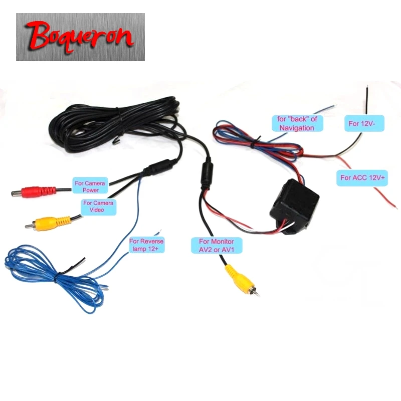 BOQUERON Filter Car Auto Vehicle Rear View Camera Fault Camera Adapter Navi car Electric relay Relais adapter 12V to 24V
BOQUERON Filter Car Auto Vehicle Rear View Camera Fault Camera Adapter Navi car Electric relay Relais adapter 12V to 24V