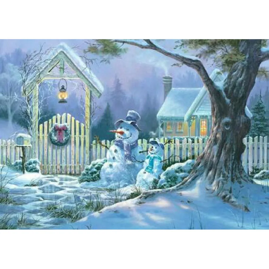 LaoJieYuan 5D DIY Full Drill Round Diamond Painting Mosaic Snowman Scenery Embroidery Cross Stitch kits
LaoJieYuan 5D DIY Full Drill Round Diamond Painting Mosaic Snowman Scenery Embroidery Cross Stitch kits