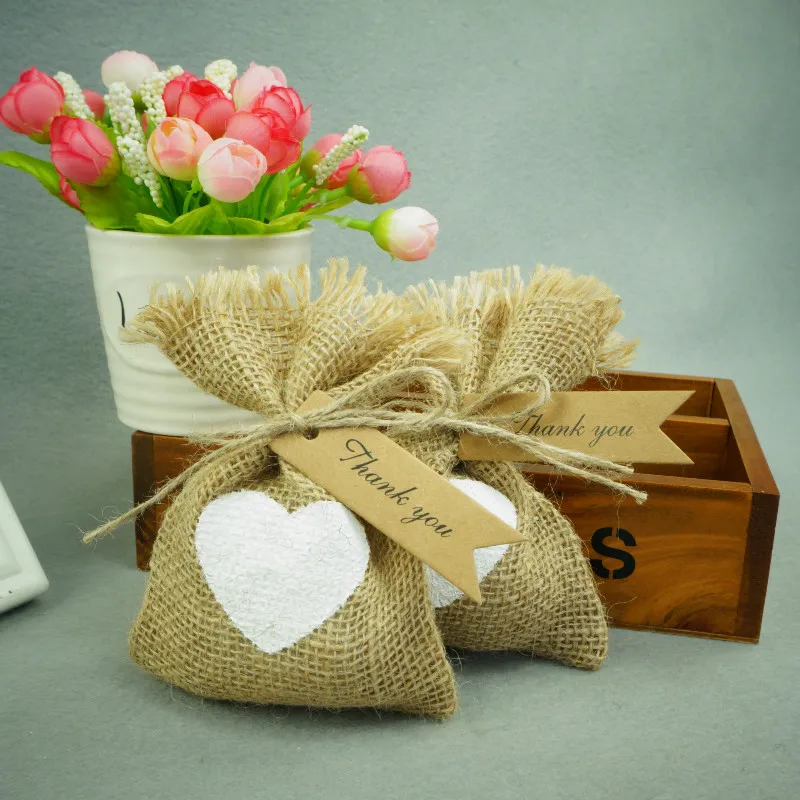 12PC Vintage Love in Heart Candy Bags Burlap Baby Shower Thank You TAG Favor Wedding Engagement Gifts for Guests Party Gift Bags
12PC Vintage Love in Heart Candy Bags Burlap Baby Shower Thank You TAG Favor Wedding Engagement Gifts for Guests Party Gift Bags