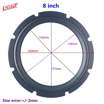 KSOAQP 20pcs/lot Speaker rubber Surround Subwoofer 8 INCH Woofer Speaker Repair DIY part (204mm/177mm/152mm/148mm)
KSOAQP 20pcs/lot Speaker rubber Surround Subwoofer 8 INCH Woofer Speaker Repair DIY part (204mm/177mm/152mm/148mm)