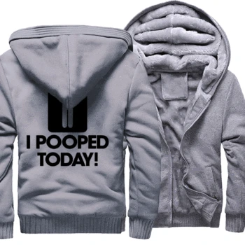 2017 Hoodies For Men Casual Print I POOPED TODAY Fashion Streetwear Harajuku Jackets Fitness Brand Thick Zipper Sweatshirt Hoody
2017 Hoodies For Men Casual Print I POOPED TODAY Fashion Streetwear Harajuku Jackets Fitness Brand Thick Zipper Sweatshirt Hoody