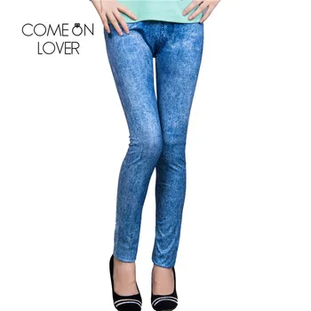 Drop shipping Autumn Women's Leggings Fitness Thin Slim Jeans Leggings Ankle Length Warm Imitation Jean Skinny Jeggings TI2049
Drop shipping Autumn Women's Leggings Fitness Thin Slim Jeans Leggings Ankle Length Warm Imitation Jean Skinny Jeggings TI2049