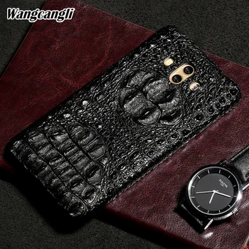 Wangcangli Genuine Leather phone case for Huawei Mate 10 Crocodile skull pattern Half pack phone cover phone protection case
Wangcangli Genuine Leather phone case for Huawei Mate 10 Crocodile skull pattern Half pack phone cover phone protection case