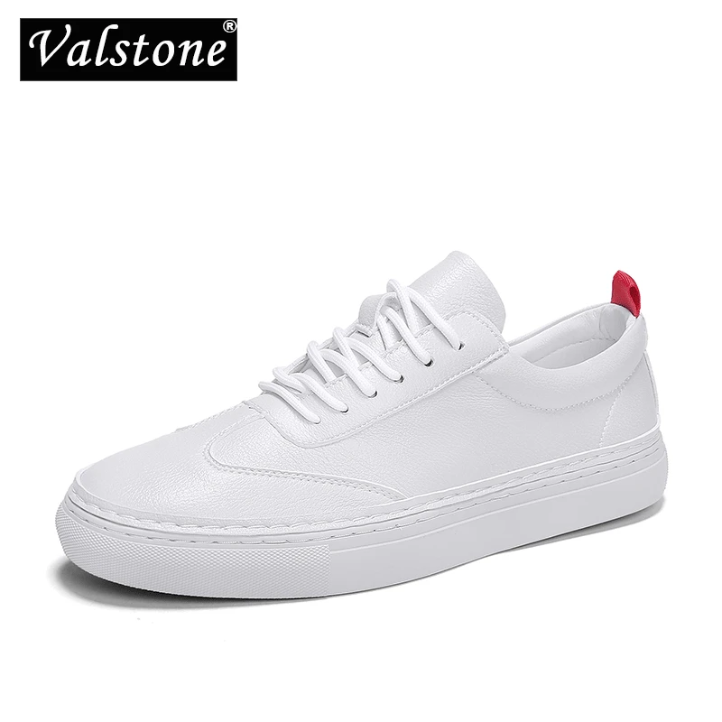 Valstone Men's Pu leather sneakers Daily casual shoes Style white footwear for youth lace-up flats vulcanized shoes hombre black
Valstone Men's Pu leather sneakers Daily casual shoes Style white footwear for youth lace-up flats vulcanized shoes hombre black