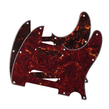 NEW 2PCS Nashville Guitar Pickguard Scratch Plate 4Ply for 8 Hole TELE Nashville Style Guitar, Red Tortoise+Brown Tortoise
NEW 2PCS Nashville Guitar Pickguard Scratch Plate 4Ply for 8 Hole TELE Nashville Style Guitar, Red Tortoise+Brown Tortoise